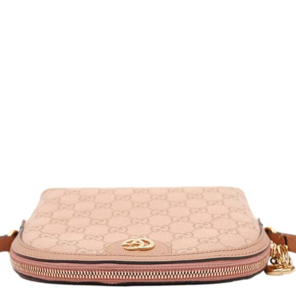Gucci  Ophidia Dome Small GG Canvas Shoulder Bag Pink 499621 - Picture 5 of 14